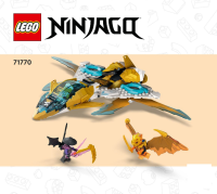 71770 Zane's gouden drakenvliegtuig