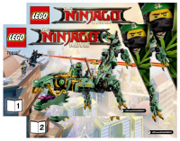 70612 Groene ninja mecha draak